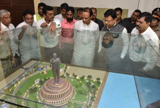 Hon Deputy CM at Indu Mill Visit 2