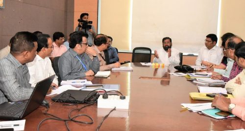 Min Eknath Shinde Urban Devlopment Dept Meeting 1
