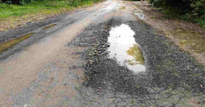 Poor-road-construction