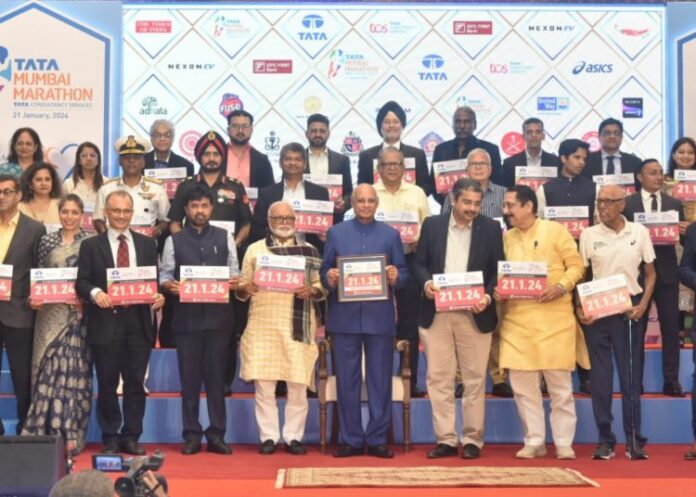 Maharashtra-Governor-launches-registration-of-Tata-Mumbai-Marathon-2024-3-750x536