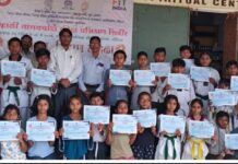 उन्हाळी तायक्वांदो प्रशिक्षण शिबिराचा समारोप;100 खेळाडूंना प्रमाणपत्रांचे वितरण