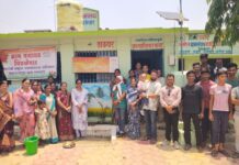 लोकसहभागातून जुन्या इमारतीत वाचनालय सुरू