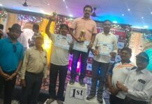 भंडारा येथे जिल्हास्तरीय जलतरण स्पर्धा तब्बल २५० स्पर्धकांचा सहभाग