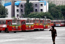 बेस्ट कर्मचाऱ्यांचा प्रलंबित मागण्यांसाठी संप, बेस्ट बस संपामुळे वाहतूक विस्कळीत