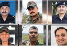 केंद्र सरकारने पहिल्यांदा ऑपरेशन सिंदूर दरम्यान शहीद झालेल्या 6 जवानांची नावे केली सार्वजनिक