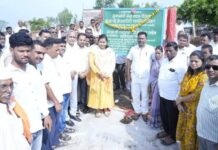 रोहिला पिंपरी–कसर सिमेंट रस्त्याचे पालकमंत्री मेघना बोर्डीकर यांच्या हस्ते भूमिपूजन