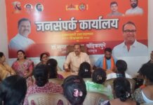 अर्जुनी मोरगाव येथे शिवसेना महिला पदाधिकाऱ्यांची बैठक