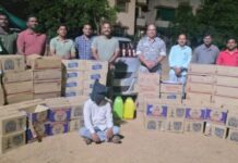 आरमोरीत चक्क दारूचे गोदाम,15 लाखाचा मुद्देमाल जप्त