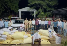 सावली तालुक्यात बनावट प्रतिबंधित तंबाखू कारखान्यावर धाड; 11.31 लाखांचा मुद्देमाल जप्त