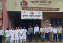 मुख्य कार्यकारी अधिकारी झेनिथ दोंतुला यांची अतिदुर्गम पीएचसी दरेकसाला आकस्मिक भेट