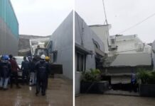 पुण्यात वेस्ट-टू-एनर्जी प्रकल्पाची इमारत पावसाने कोलमडल, 14 कर्मचारी ढिगार्याखाली अडकल्याची भीती