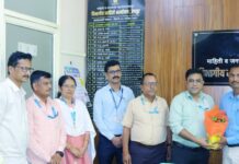 लातूर विभागाच्या उपसंचालक (माहिती) पदाचा सुनिल कच्छवे यांनी स्वीकारला पदभार
