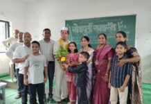 कर्तव्यनिष्ठ उपमुख्याध्यापक बी. एम. राठोड यांचा सेवामुक्ती सोहळा उत्साहात
