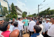 भीमनगर रेल्वे क्रॉसिंगवरून वाद; ROB उभारणीसाठी दोन दिवसांत अहवाल द्या