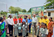 लोकसहभागातून संगम पुनर्वसन येथे 500 वृक्षांची लागवड