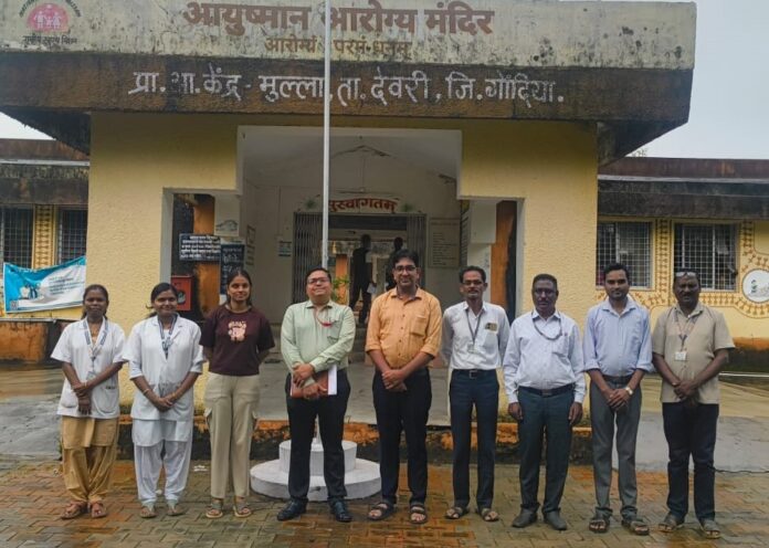 Photo 2 DMO Chavhan visit to PHC Mulla on 29 July 2026