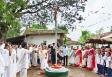 मुल्ला येथे स्वातंत्र्यदिन सोहळा उत्साहात साजरा