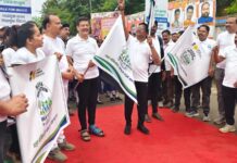 पाणी व माती संवर्धनासाठी गोंदियाकरांची एकजूट ; नागरिकांचा उत्स्फूर्त सहभाग