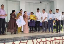 पाणी बचतीचा संदेश देणाऱ्या रांगोळी व पोस्टर स्पर्धेला उत्स्फूर्त प्रतिसाद