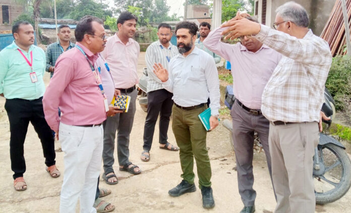 photo 1 DHO Dr. Golhar visit to epidemic village wadegaon on 10 August 2026