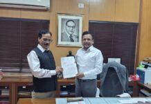 अनुसूचित जातीच्या पीएचडी संशोधक विद्यार्थ्यांच्या मागण्यांसाठी बडोलेंचे सामाजिक न्याय विभागाला निवेदन
