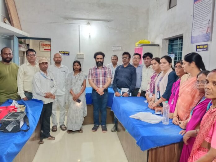 Photo 2 DHO Dr. Golhar visit to Borgaon on 6 september 2026